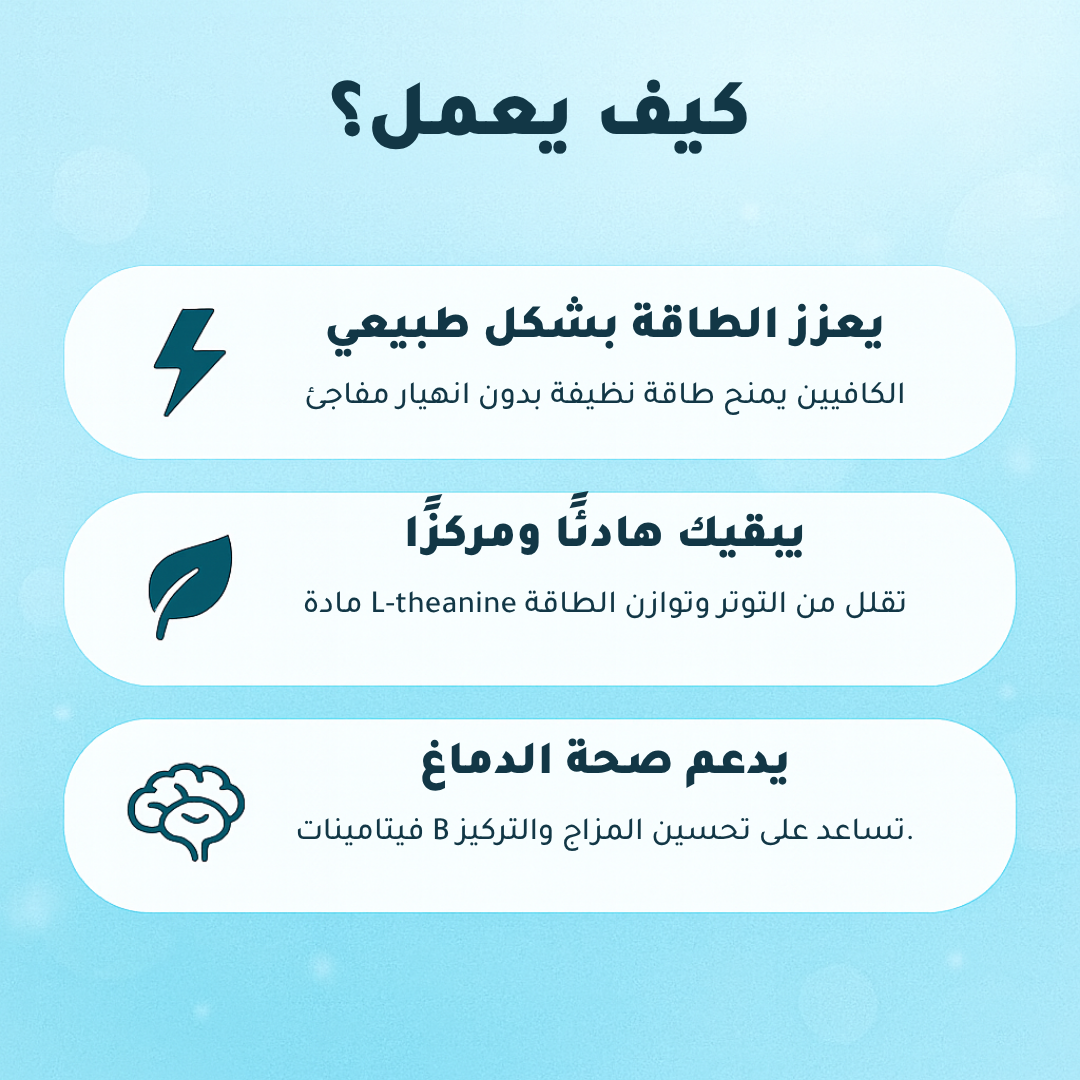 علكة التركيز و الطاقة